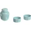 Tea Soul Tazze in porcellana Celadon 100 ml 2 pz - Azzurro