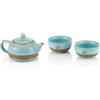 Tea Soul Set in porcellana Ru blu decorato 3 pz