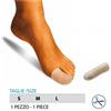 Safte Spa Orione Ok Ped G105 cappuccio proteggi dita in gel rivestito in tessuto