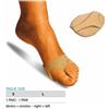 Safte Spa Orione OK Ped G118 cuscinetto metatarsale in gel rivestito in tessuto elastico