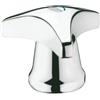 Grohe, Manopola Trecorn 1/2, colore: Blu, e anello per base rubinetti 45080000