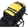 Rhinowalk Borsa multifunzionale per moto, borsa da sella per moto, borsa per portapacchi, 30 l, colore giallo