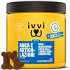 Ivvi Hip & Joint - Compresse altamente concentrate per le articolazioni dei cani come snack con cozza dalle labbra verdi, glucosamina, condroitina e MSM - 60 gustosi snack (270g) con pollo