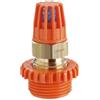CLABER - VALVOLA DI DRENAGGIO IN BRONZO FILETTO 1/2 M E ADATTATORE 3/4 90910
