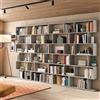 garneroarredamenti Libreria da parete moderna 320x192cm cemento Shelf