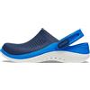 Crocs Unisex Bambino LiteRide 360 Clog T Sabot, Navy/Bright Cobalt, 24/25 EU