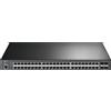 TP-Link TP-Link JetStream TL-SG3452P V1 - Switch - gestito - 48 x 10/100/1000 (PoE+) + 4 x Gigabit SFP - montabile su rack - PoE+ (384 W) TL-SG3452P