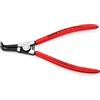KNIPEX Pinza per anelli di sicurezza per anelli di sicurezza esterni su alberi in confezione Self-service rivestiti in, 46 21 A31 SB