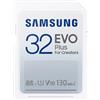 Samsung 32GB Scheda SDXC Samsung Evo Plus [SFSAMSDG32SC32K]