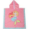 FlapJackkids PONCHO MARE BAMBINA CON CAPPUCCIO - SIRENETTA/NARVALO 2-6 ANNI