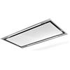 Faber HEAVEN LIGHT PRO G/WH FLAT KL A90 Cappa Integrato a soffitto 90 cm Classe A+ Acciaio inox, Bianco