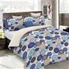Italian Bed Linen Set Copripiumino Fantasy, Lavorato in Italia - Parure Copri Piumino - Sacco Piumone 250x200 cm con Patella e Federe Cuscino, Matrimoniale, Murrine