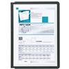 Durable 581201 - Pannelli Display Sherpa A5, 5 Pezzi, Nero