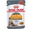 ROYAL CANIN Hair&Skin Care 12x85g cibo umido in salsa per gatti adulti, pelle sana, pelo bello