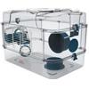 Zolux Rody 3 Solo Cage 41x27x28cm Blu