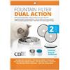 CATIT Filtro di ricambio Fresh & Clean 2pc