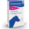 Orozyme Oradental Collagen Strips Tamponi di pulizia al collagene per cani L 141g