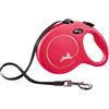 Flexi Guinzaglio Nuovo classico L Nastro 8m fino a 50kg Rosso
