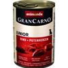 Animonda GranCarno Junior Cuori di manzo + tacchino 800g