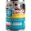 Frendi a pezzi in salsa delicata con pollo 400 g per un cane