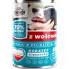 Frendi a pezzi in salsa delicata con carne di manzo 400g per un cane