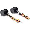 Alchemy Parts Moto Frecce LED Stop Coda Luci Integrato per Custom Chopper Coppia