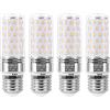 SanGlory Lampadine LED E27 Luce Calda, 12W equivalente a 100W Incandescenza, Bianco Calda 2700K Lampadina Mais E27, Non Dimmerabile Nessun Sfarfallio Risparmio Energetico Lampade, Pacco da 4