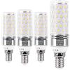 SanGlory Lampadine LED E14 12W, Equivalenti a 100W Lampada Alogena, Lampadina Edison E14 Luce Naturale 4000K, Angolo 360° Lampadina Mais E14 Non Dimmerabile, Pacco da 4