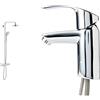 rubinetto doccia, miscelatore grohe. miscelatore grohe, rubinetto con doccia  estraibile, rubinetto grohe cucina, colonna doccia grohe, doccione grohe,  27296 grohe, Grohe miscelatore doccia esterno eurowing 33679000. Bagno e  ricambi - Vendita di