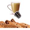 Kickkick Biscotto Cannella Capsule Compatibili con Nespresso (10PZ) Caffè Aromatizzato Solubile Made in Italy Gusto Speculoos per Macchina da Caffè Nespresso