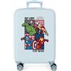 Marvel All Avengers, Bagaglio A Mano Bambino, Blu (Blue), 38x55x20 cms