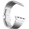 MaKTech Cinturino Acciaio Inox Apple Watch 11/10, Ultra 3, SE, Chiusura a Farfalla | MaKTech, Chiusura 316L, Superficie Spazzolata, Bracciale a Maglie, per Apple Watch 11/10/9/8/7/6/5/4, Ultra 3/2/1, SE 3/2