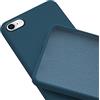 N NEWTOP Custodia Cover Compatibile per iPhone 7/8 / SE 2020, ORI CASE Guscio TPU Silicone Semi Rigido Colori Microfibra Interna Morbida (Blu)