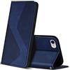 ZONNAVI Cover per iPhone SE 2022 / SE 2020/8 / 7, Flip Custodia Pelle PU con [Slot Cart] [Supporto Stand] [Magnetica], Cover a Libro Portafoglio per iPhone SE 2022 / SE 2020/8 / 7 (Blu)