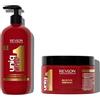 Revlon Professional UniqOne All In One SHAMPOO+MASCHERA CAPELLI, Shampoo Professionale Tutti i Tipi di Capelli, 490ml + Maschera Idratante e Anti Crespo, 300ml, Fragranza Classica