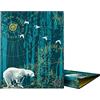 Grafoplás 88142650 Raccoglitore con anelli, A4, 4 anelli misti 25 mm, Collezione Diverse, North Polar, Certificato FSC