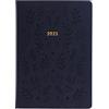 Letts of London Letts Woodland - Agenda 2023 con visualizzazione settimanale, formato A5, colore: blu navy
