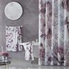 Catherine Lansfield Drammatic Floral - Tenda da doccia 180 x 180 cm, colore: Rosa