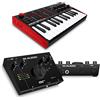 AKAI Professional MPK Mini MK3 + M-Audio AIR 192 4 - Tastiera Keyboard MIDI Controller USB con Software Incluso + Scheda Audio Esterna Interfaccia Audio USB per Registrazione Professionale