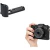JJC Grip Metallo Impugnatura per Fujifilm Fuji X-T30III X-T30II X-T30 X-T20 X-T10 sostituisce Fujifilm MHG-XT10 Hand Grip