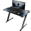 EUREKA ERGONOMIC Scrivania Angolare 155x110cm Scrivania Gaming PC