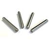 NIMA PARTS 20 supporti da pavimento con diametro di 5 x 45 mm, prodotti in Germania, per scaffali, scaffali, supporti da pavimento, supporti lunghi per scaffali, perni per scaffali, perni, tasselli per ripiani
