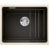 Blanco ETAGON 500-U Sottotop Ceramica Nero 1525155 - 525155