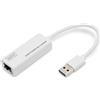Digitus DN-3023, Adattatore di rete via USB 3.0 - Gigabit Ethernet 1 GBit/s RJ45 - Connessione LAN aggiuntiva tramite spina USB-A, bianco