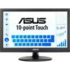 ASUS VT168HR Monitor PC 39.6 cm (15.6") 1366 x 768 Pixel WXGA LED Touch screen Nero