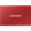 Samsung SSD PORTATILE T7 DA 2TB ROSSO MU-PC2T0R/WW