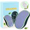 SIRALMNO Aggiorna 2 in 1 Nano Glass Callus Remover, raschietto per piedi che utilizza la rimozione del callo bagnato e asciutto, raspa per piedi per la cura dei piedi della pelle dura e morta