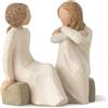 Willow Tree Figurina Cuore e Anima, Resina, Design di Susan Lordi, 11.5 cm