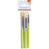Avenue Mandarine 42462MD - Kit di 3 pennelli per stencil