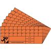Conquest Os Set di 50 cartoncini per orienteering